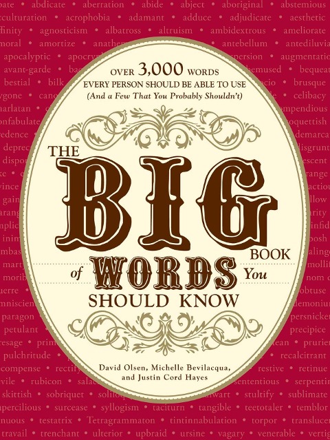 The Big Book of Words You Should Know: Over 3,000 Words Every Person Should Be Able to Use (and a Few That You Probably Shouldnt)