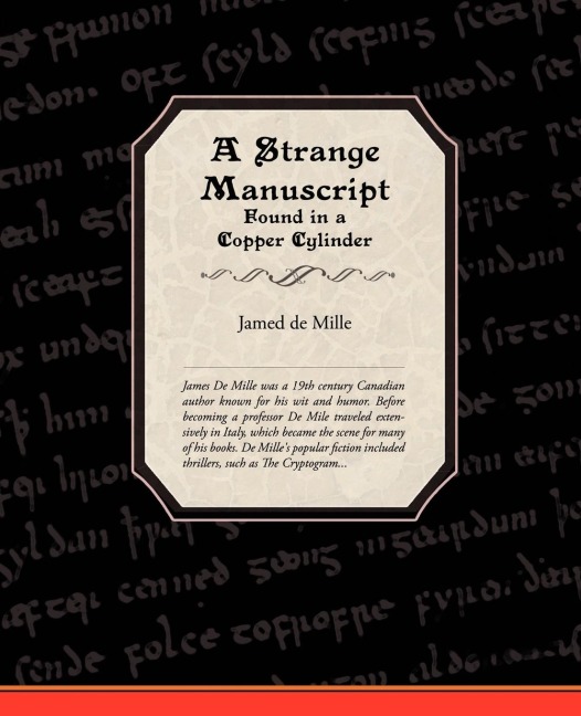 A Strange Manuscript Found in a Copper Cylinder
