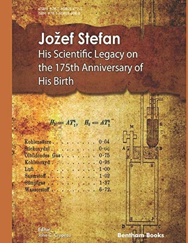 Jozef Stefan His Scientific Legacy on the 175th Anniversary of His Birth