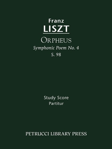 Orpheus, S.98 Study Score