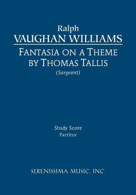 Fantasia on a Theme of Thomas Tallis: Study score
