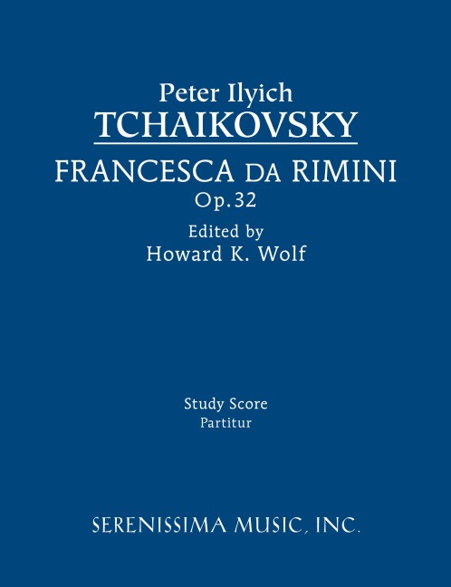 Francesca da Rimini, Op.32: Study score