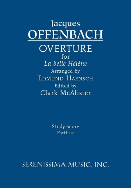 La belle Hélène Overture: Study score