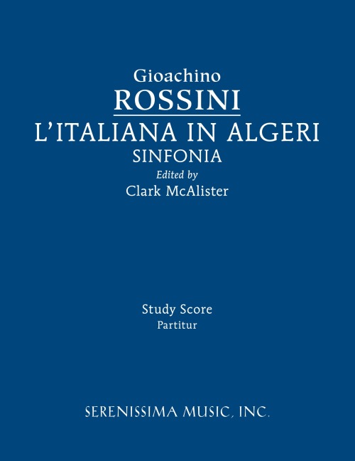 LItaliana in Algeri Sinfonia: Study score