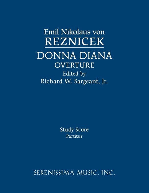 Donna Diana Overture: Study score
