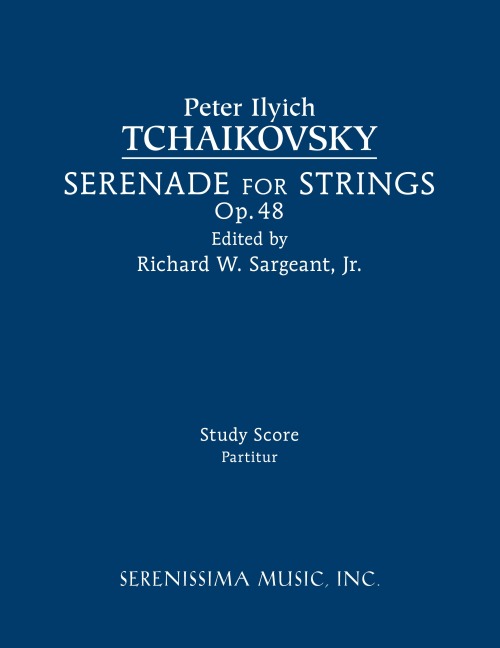 Serenade for Strings, Op.48: Study score