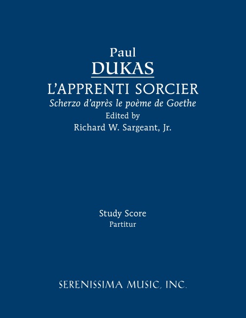 LApprenti sorcier: Study score