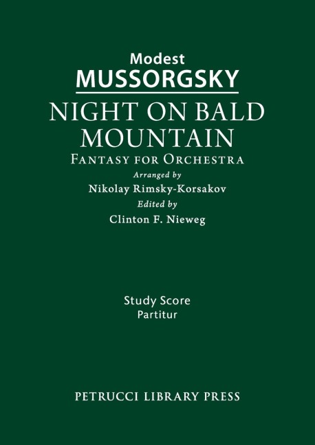 Night on Bald Mountain: Study score