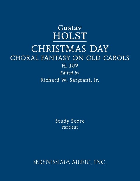 Christmas Day, H.109: Study score