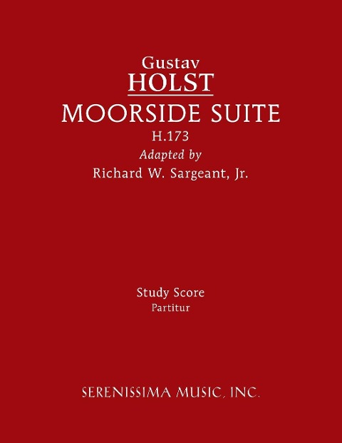 Moorside Suite, H.173: Study score