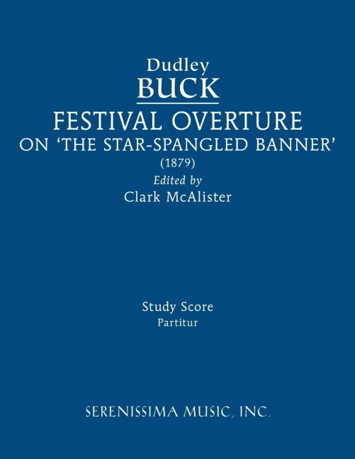 Festival Overture on The Star-Spangled Banner: Study score