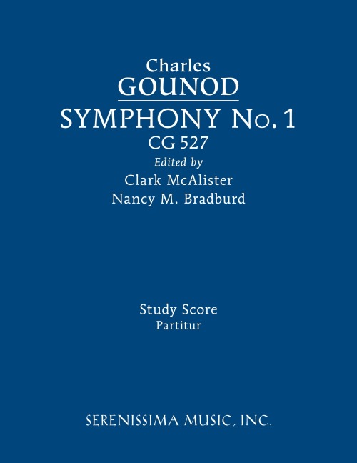 Symphony No.1, CG 527: Study score