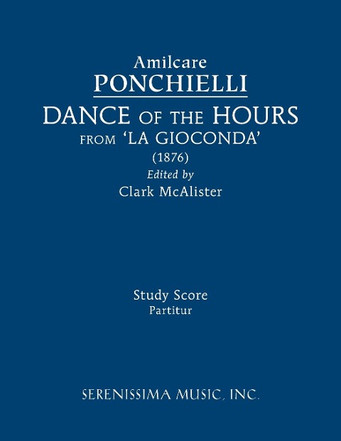 Dance of the Hours from La Gioconda: Study score
