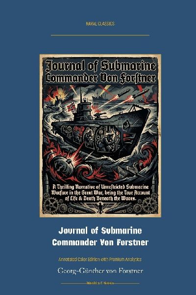 Journal of Submarine Commander Von Forstner: Annotated Color Edition with Premium Analytics