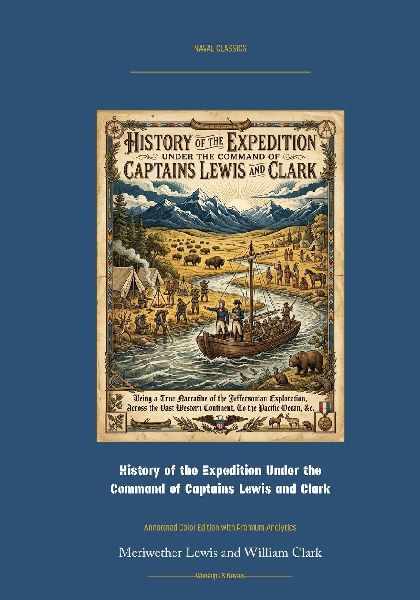 History of the Expedition Under the Command of Captains Lewis and Clark: Annotated Color Edition with Premium Analytics