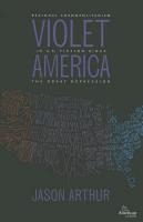 Violet America: Regional Cosmopolitanism in U.S. Fiction Since the Great Depression