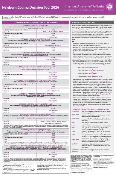 Newborn Coding Decision Tool 2026