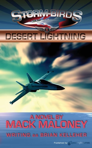 Desert Lightning Storm Birds
