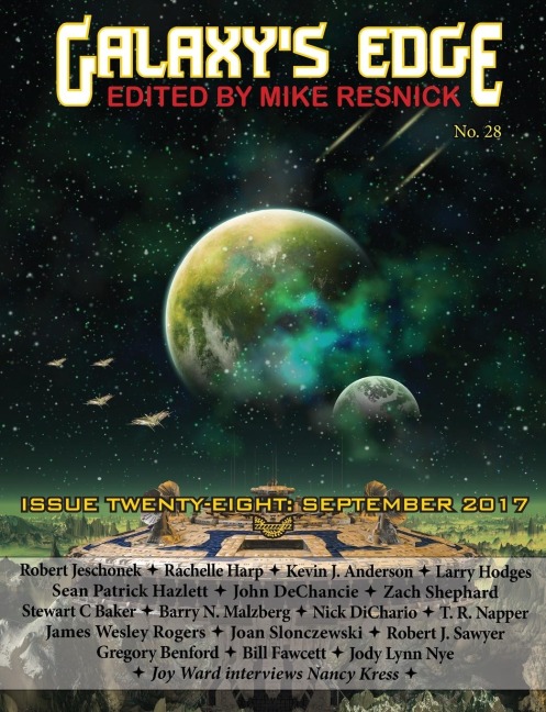 Galaxys Edge Magazine: Issue 28, September 2017