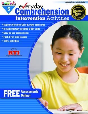 Everyday Comprehension Intervention Activities Grade 5 Book Teacher Resource