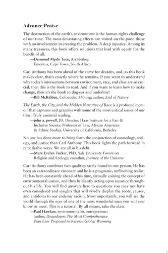 The Earth, the City, and the Hidden Narrative of Race