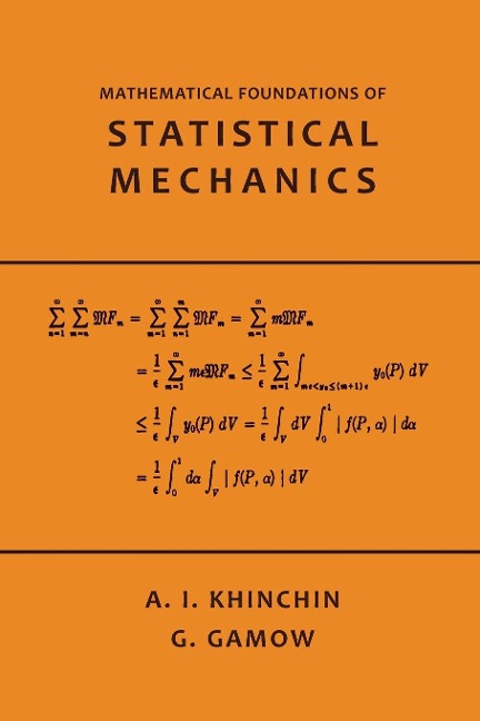 Mathematical Foundations of Statistical Mechanics