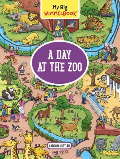 My Big Wimmelbook®-A Day at the Zoo: A Look-and-Find Book (Kids Tell the Story)