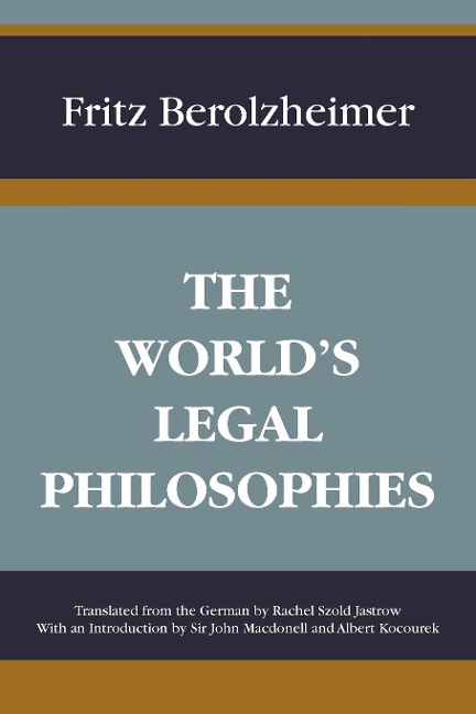 The Worlds Legal Philosophies