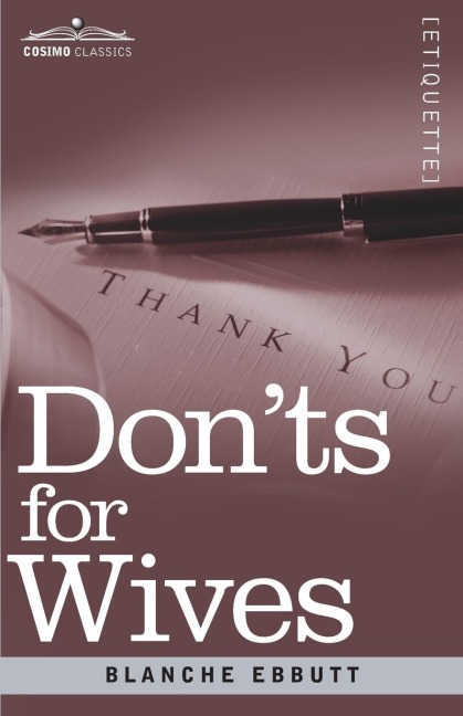Donts for Wives
