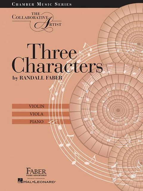 Three Characters - The Collaborative Artist: Violin, Viola & Piano