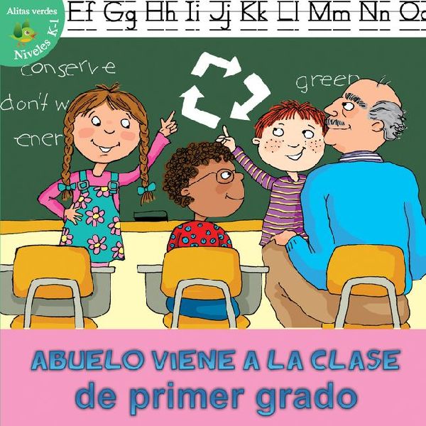 Abuelo viene a la clase de primer grado