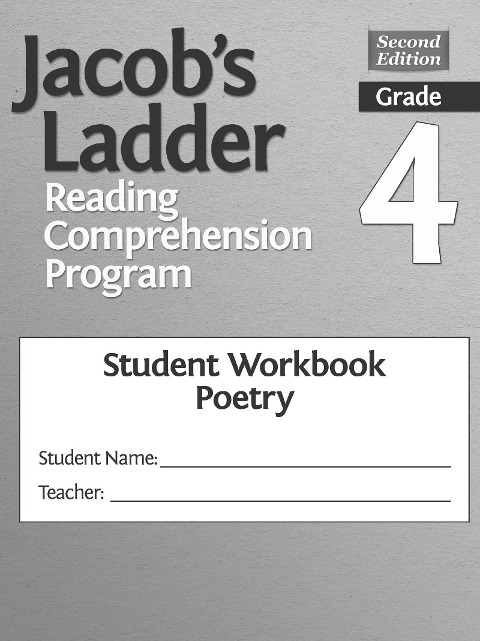 Jacobs Ladder Reading Comprehension Program: Grade 4, Student Workbooks, Poetry (Set of 5)