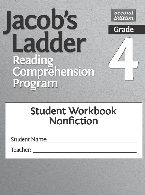 Jacobs Ladder Reading Comprehension Program: Grade 4, Student Workbooks, Nonfiction (Set of 5)
