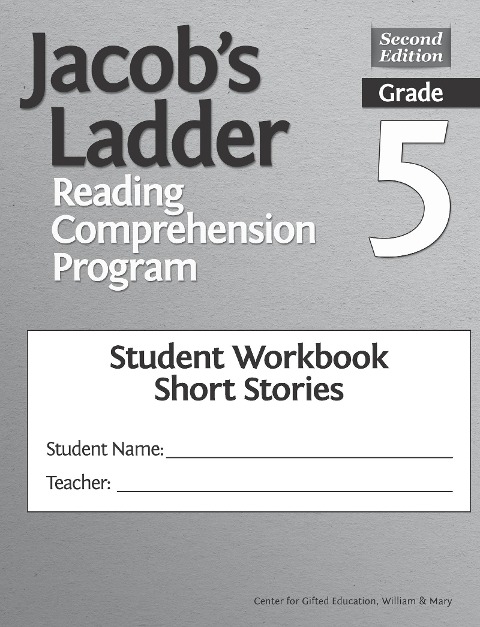 Jacobs Ladder Reading Comprehension Program: Grade 5, Student Workbooks, Short Stories (Set of 5)