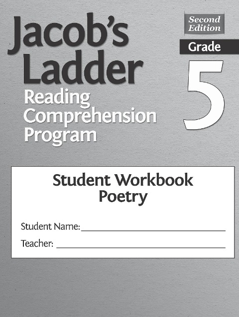 Jacobs Ladder Reading Comprehension Program: Grade 5, Student Workbooks, Poetry (Set of 5)