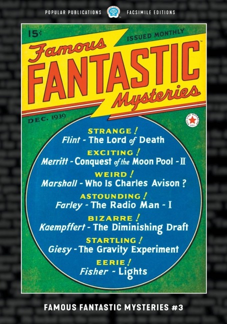 Famous Fantastic Mysteries #3: Facsimile Edition