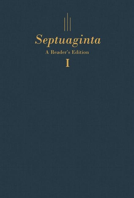 Septuaginta: A Reader's Edition, Hardcover (2 Vols)