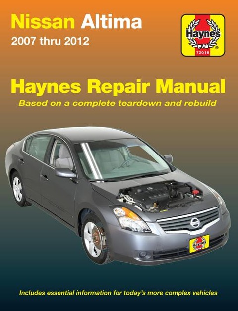 Nissan Altima 2007 Thru 2012: 2007 Thru 2012