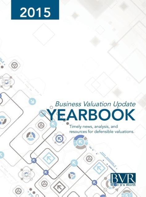 Business Valuation Update Yearbook 2015