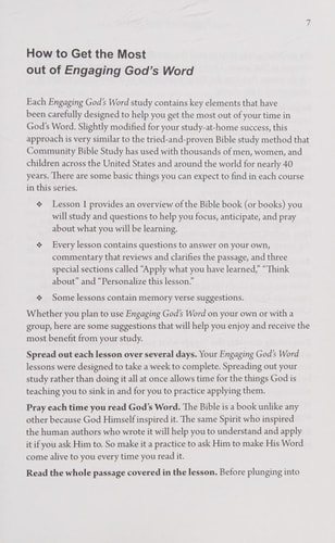 Engaging God's Word Revelation