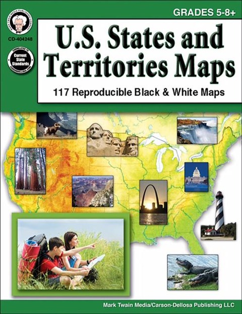 U.S. States and Territories Maps