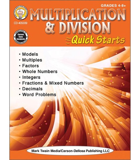 Multiplication & Division Quick Starts