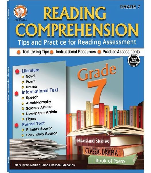 Reading Comprehension, Grade 7