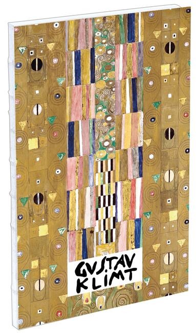 Teneues - Sketchbook: Study for Stoclet Frieze, Gustav Klimt, Hardcover, Exposed Spine, Lays Flat, Large Format, White Kraft Paper: Large Format Hardcover Sketchbook