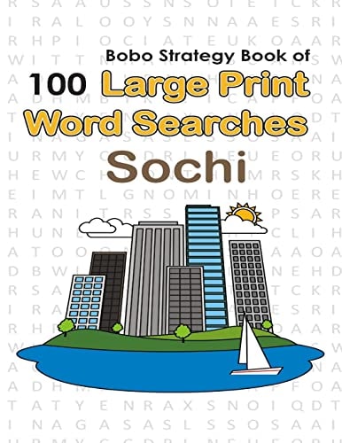 Bobo Strategy Book of 100 Large Print Word Searches Sochi
