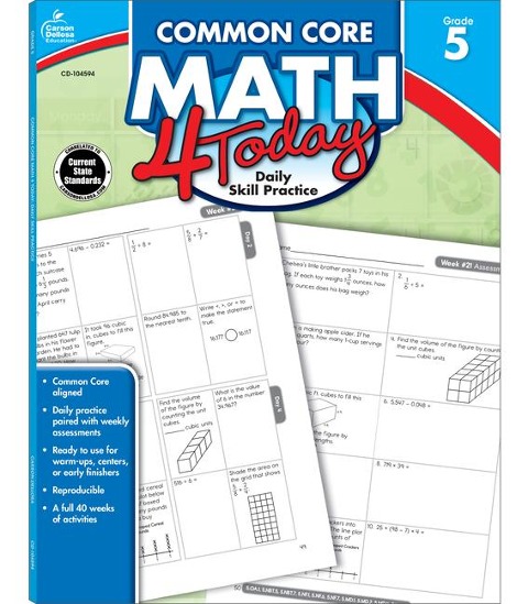 Common Core Math 4 Today