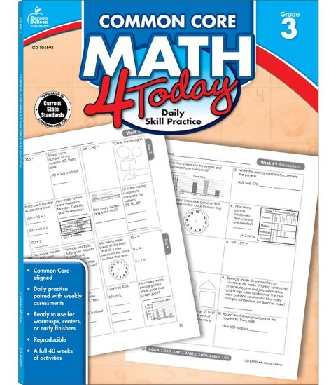 Common Core Math 4 Today