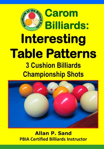 Carom Billiards Interesting Table Patterns: 3-Cushion Billiards Championship Shots