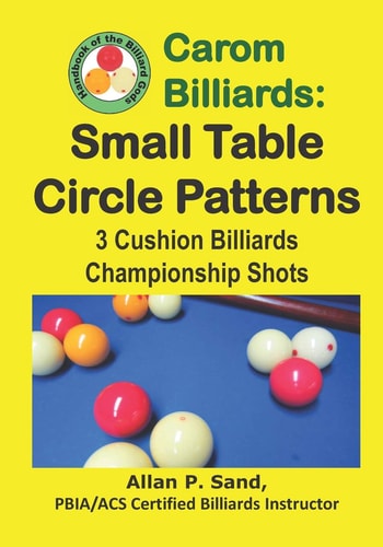 Carom Billiards Small Table Circle Patterns: 3-Cushion Billiards Championship Shots