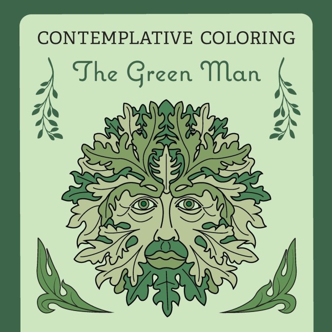 The Green Man (Contemplative Coloring)